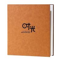 欧利文相册本纪念册家庭6寸800张插页式收纳册大容量影集相册本diy手工纪念册 时光（6寸800张横竖版）