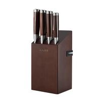 十八子作厨房刀具套装厨具水果刀切片刀砍骨 十八子菜刀家用 福船·追月星槎套刀组合 6件套