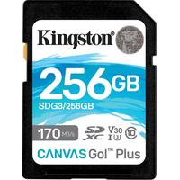 Kingston 金士顿 SDG3系列 SD存储卡 256GB(UHS-I、V30、U3)