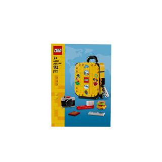 樂高 LEGO 40817 黃色旅行箱 拼搭積木玩具
