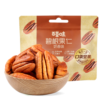 百草味 碧根果仁奶香味200g/10包