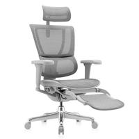 Ergonor 保友优b2/雄鹰 电脑椅人体工学椅家用 电竞椅办公椅子靠背老板椅 【优b雄鹰】银白网+躺舒宝 精准承托 舒适久坐