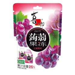 喜之郎 蒟蒻果冻 红葡萄味 120g