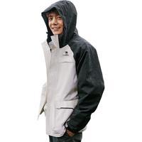 骆驼（CAMEL）骆驼户外三防防水登山服冲锋衣三合一外套 1071幻影黑/橡木灰男女同款女拍 M