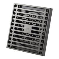 日丰地漏 全铜防臭 淋浴干区洗衣机厨卫通用地漏防虫防反味 枪灰色 【加厚黄铜】淋浴地漏(枪灰色)