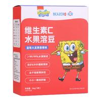 BEAZERO 未零 海绵宝宝蓝莓火龙果香蕉味水果溶豆儿童零食16g