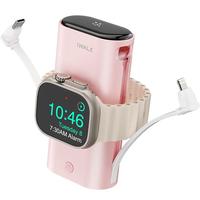 爱沃可 iWatch无线磁吸充电宝可上飞机自带双线30W快充10000mA