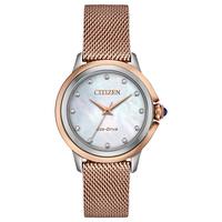 CITIZEN 西铁城 32毫米光动能腕表 EM0796-75D