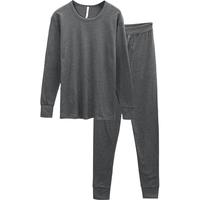 Hodo Men 红豆男装 男士秋衣秋裤保暖套装 N591 银灰 185/110