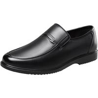 YEARCON 意尔康 男士休闲皮鞋 6541ZE97689W 黑色 43