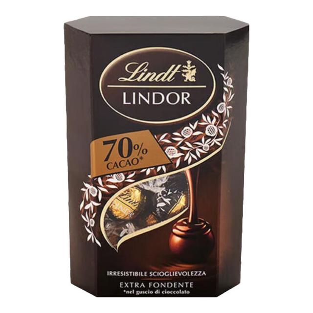 瑞士莲 LINDOR软心 70%特浓黑巧克力 200g