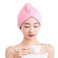 GRACE 洁丽雅 7085 干发帽 25*65cm 74g 粉色