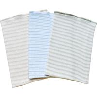 USBETTAS 贝肽斯 BC702 婴儿护肚围 单层3条 棕条+绿条+蓝绿 小码