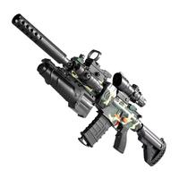 鸿趣 儿童玩具枪电动满配M416突击步枪m4软弹枪吃鸡玩具男孩