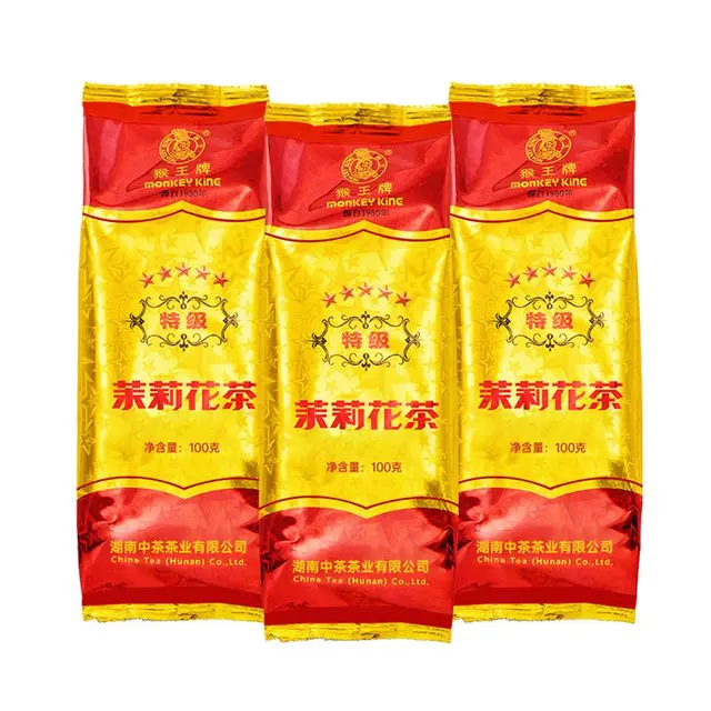 猴王牌 五星特级 茉莉花茶 100g*3袋