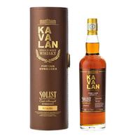 噶玛兰（Kavalan）中国台湾金车噶玛兰(KAVALAN)  单一麦芽威士忌 噶瑪蘭威士忌 经典独奏波特桶 700ml