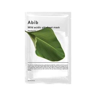 Abib弱酸性鱼腥草面膜女补水保湿旗舰店pH韩国口香糖面膜10片透明