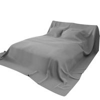 京寻家具防尘布床罩防尘罩沙发遮灰布家具遮盖布挡灰布 云雾灰3.5*4m