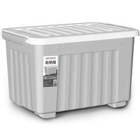 SPACEXPERT 空间专家 带滑轮收纳箱 100L 灰色