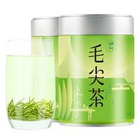 臻尖(Zhenjian)毛尖茶叶特级浓香型明前2024新茶高山云雾绿茶罐装250g