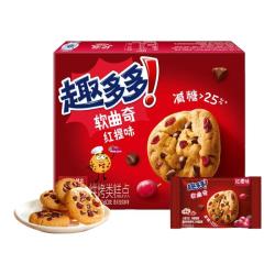 趣多多 软式小点 曲奇饼干 红提味 160g