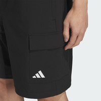 速干休闲舒适运动短裤男装春夏adidas阿迪达斯轻运动 黑色 3XL
