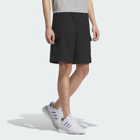 速干休闲舒适运动短裤男装春夏adidas阿迪达斯轻运动 黑色 2XL