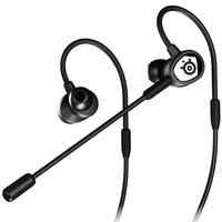 steelseries 赛睿 TUSQ 入耳式挂耳式有线耳机 黑色 3.5mm