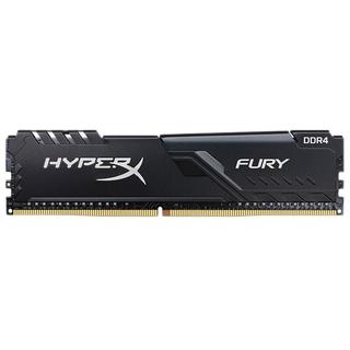 Kingston 金士顿 Fury系列 DDR4 2666MHz 台式机内存 马甲条 黑色 8GB KF426C16BB/8-SP