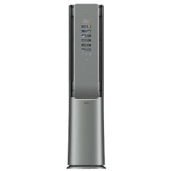 美的 KFR-72LW/T5 一级变频 3匹 榭湖银 立柜式空调