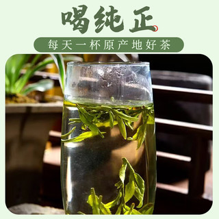 越乡越州高山龙井茶叶特级100g2025年有机茶叶春茶嫩芽鲜香罐装