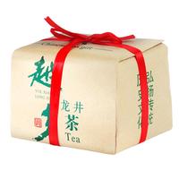 越乡绿茶越州龙井2025明前有机豆香型250g自己喝口粮茶叶纸包装 有机龙井三级