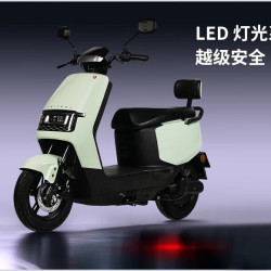 小牛蓝蓝 可上牌72V电动摩托车美团外卖N3Pro智能-星耀白