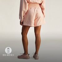 简约舒适运动短裤女夏季adidas阿迪达斯Stella Mc JI5060 蒸汽粉 2XS