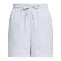 adidas简约舒适运动短裤女装夏季阿迪达斯三叶草   浅蓝   XL