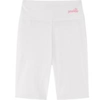 YeeHoO英氏防晒儿童裤子女童夏季薄款冰丝无痕打底裤高弹九分舞蹈裤运动裤 粉色（冰丝UPF50防晒） 120