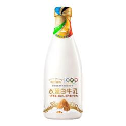 每日鲜语 0乳糖0白砂糖双蛋白 牛乳巴旦木奶  瓶装 720mL 1瓶