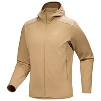 1h可退 arc‘teryx 男士 夹克衫始祖鸟冲锋衣 驼色 2XL