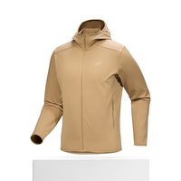 1h可退 arc‘teryx 男士 夹克衫始祖鸟冲锋衣 驼色 L