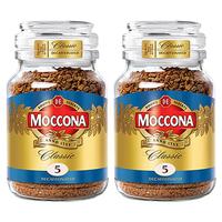 Moccona 摩可纳 经典5号 经典低因冻干速溶咖啡粉 100g*2瓶