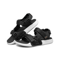 斯凯奇（Skechers）凉鞋厚底夏男士运动沙滩鞋魔术贴软底轻便鞋户外穿防滑拖鞋
