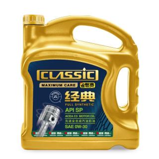 统一润滑油 统一（Monarch）减碳机油全合成机油汽机油 0W-30 SP 4L C3 汽车保养