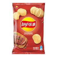 乐事(Lay's) 经典/大波浪/奇多系薯片 玉米棒40g/50g 单袋装办公室休闲零食 德克萨斯烧烤味40