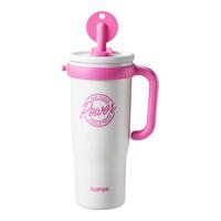 苏泊尔大容量泡饮保温杯 月野白 1L