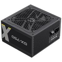 游戏帝国（GAMEMAX）GX750金牌750W电源（80PLUS金牌/单路62A/原生PCIe5.1/LLC+DC-DC/智能温控）10年质保 支持50显卡