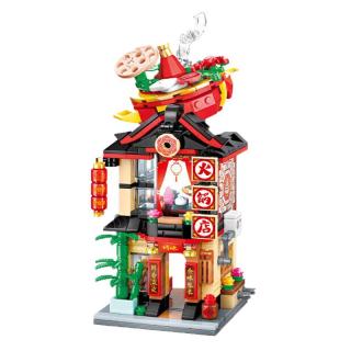 QMAN 启蒙 colorful city缤纷城市系列 C0103 时尚彩妆店