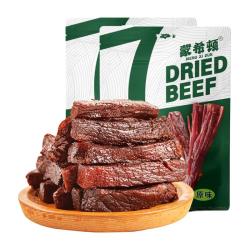 蒙希顿 手撕风干牛肉干 原味 500g