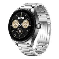 华为【15%】华为手表watch buds蓝牙耳机手表二合一AI降噪通话运动智能血氧男手表gt4升级5pro 47mm黑色+银色三株钢带