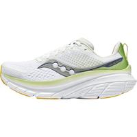 Saucony索康尼GUIDE向导17减震软底支撑慢跑训练鞋24年轻便运动鞋女 白绿110 38.5