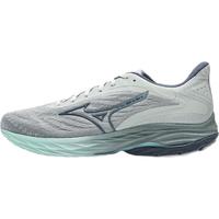 美津浓（MIZUNO）【WAVE ULTIMA 16】25年缓震回弹跑步鞋男女网面透气运动鞋 31/灰色/灰蓝色/蓝色 37 (235mm)